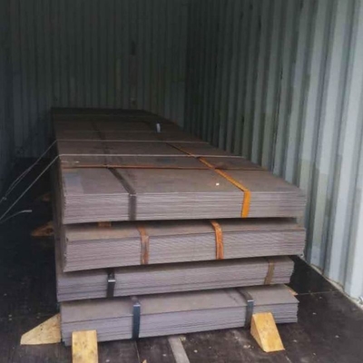Ms Mild A283 A387 ASTM A36 Plaque à carreaux laminée à chaud pour feuilles de bateau et feuille de fer