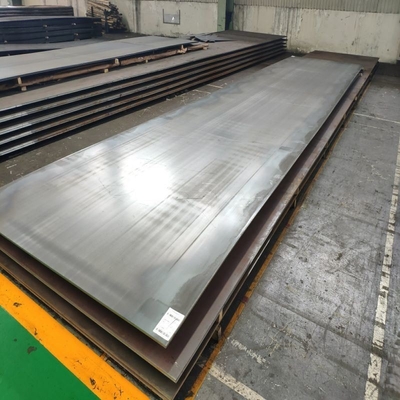 Ms Mild A283 A387 ASTM A36 Plaque à carreaux laminée à chaud pour feuilles de bateau et feuille de fer