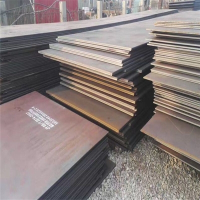 Ms Mild A283 A387 ASTM A36 Plaque à carreaux laminée à chaud pour feuilles de bateau et feuille de fer