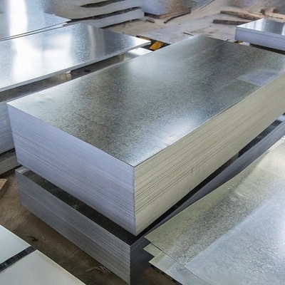 Plaque d'acier galvanisé laminée à chaud GOST ASTM AISI JIS DIN En pour les applications industrielles