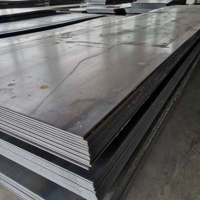 HRC Mild Ms Fer Noir A36 Ss400 Q235 Q355 Q345ms S275jr Plaques laminées à chaud en acier à faible teneur en carbone
