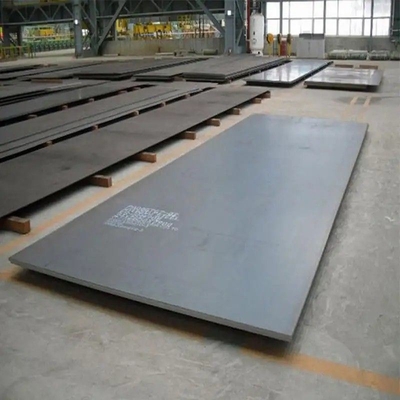 Plaque d'acier au carbone laminée à chaud A36 Ss400 S235 S355 St37 St52 Q235B à haute résistance