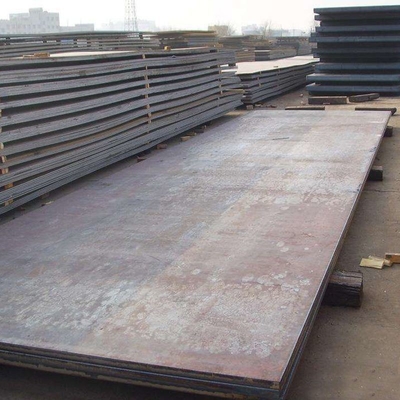 Plaque d'acier au carbone laminée à chaud A36 Ss400 S235 S355 St37 St52 Q235B à haute résistance