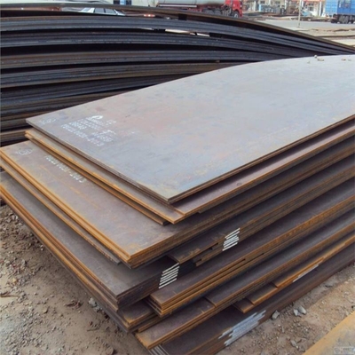 Plaque d'acier au carbone laminée à chaud A36 Ss400 S235 S355 St37 St52 Q235B à haute résistance