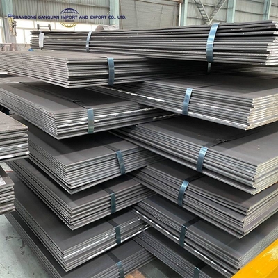 ASTM A36 tôle d'acier au carbone laminée à chaud/ tôle d'acier/ tôle MS destinée à diverses industries
