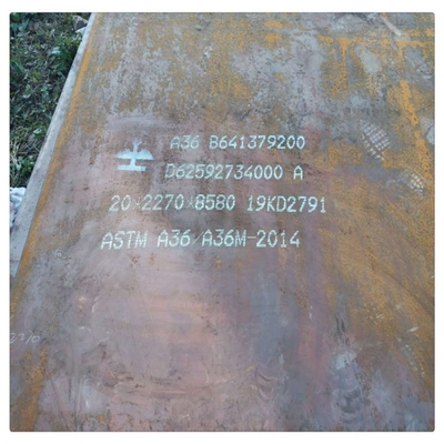 Échantillons US 1/kg Q345 Plaque d'acier au carbone laminée à chaud ASTM A36 Plaques d'acier pour la construction