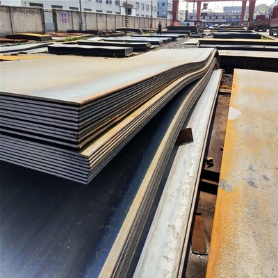 Plaque d'acier en alliage laminé à chaud A36 S235 S355 pour acier au silicium spécial à la durée EXW