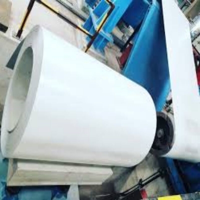Coil en acier revêtu de couleur PPGI/PPGL pour feuille de toit résistante aux intempéries certifié RoHS