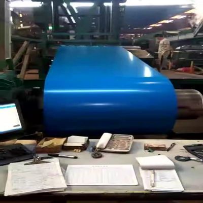 Fob 0,12-1,5 mm enduits de couleur laminés à froid galvanisés bobines de tôles d'acier prépeintes PPGI PPGL