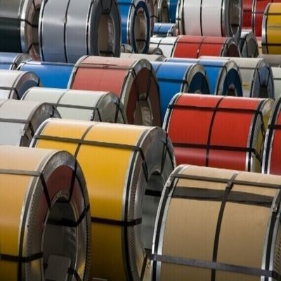 PPGI couleur PPGL pour bâtiments entrepôts industrie bobine d'acier galvanisé revêtu de couleur