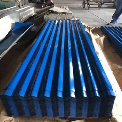 Matériaux de toiture en tôle d'acier en aluminium en zinc de qualité SPCC