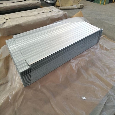 DIN Standard Gi/Gl Plaque de revêtement zinc galvanisé plaque ondulée Plaque de toit en acier