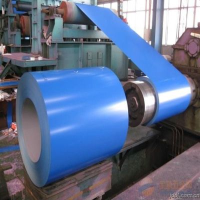 JIS Standard PPGI/PPGL bobine pour la tôle d'acier galvanisé revêtu de couleur dans l'architecture