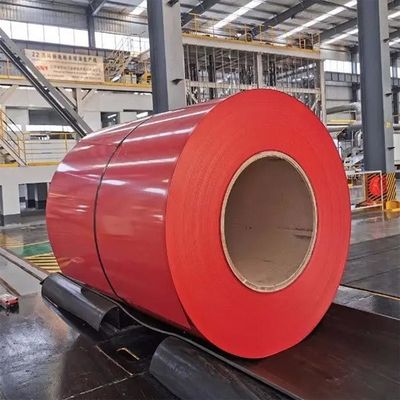 JIS Standard PPGI/PPGL bobine pour la tôle d'acier galvanisé revêtu de couleur dans l'architecture