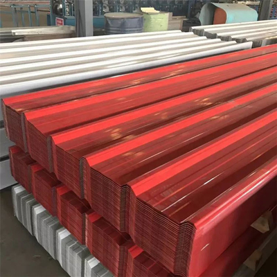 30-150g Panneau de toiture galvanisé à chaud avec technique de galvanisation