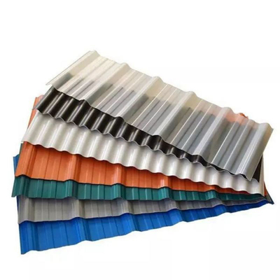 Carreaux de toiture ondulés PPGI PPGL avec JIS ASTM EN GB Normes et stock GOST