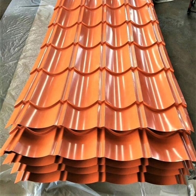 Certifiée pré-couche Z30-275g Ral couleur de la tôle de toiture pour et les normes ISO