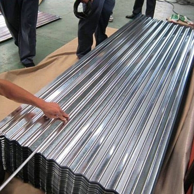 Galvanisés JIS ASTM AS EN GB GOST Norme galvanisation de la surface de la tôle de toiture ondulée