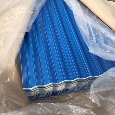 Z10-Z275 0,12-5,0 mm Panneaux de tôles en plastique ondulés en polycarbonate de serre