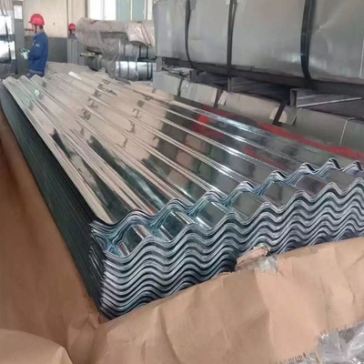 Structure solide 610-1250 mm tôle d'acier galvanisé pour matériaux de construction