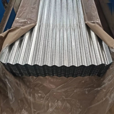 Largeur personnalisable La feuille de toiture ondulée de qualité CGCC pour les matériaux de toiture de maison