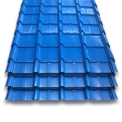 Z30-275g feuille de métal de toiture en couleur Ral avec largeur personnalisée et technique de galvanisation