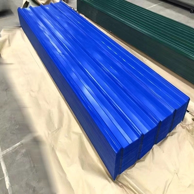 Z30-275g feuille de métal de toiture en couleur Ral avec largeur personnalisée et technique de galvanisation