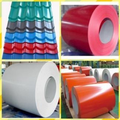 3.0-6.0T Portée de poids des bobines PPGI PPGL coloré pour la décoration extérieure des bâtiments