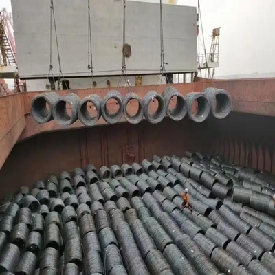 Barre de fil métallique en acier au carbone à surface noire pour l'emballage par galvanisation à chaud