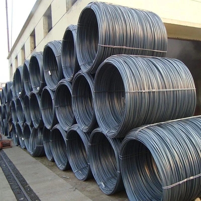 Le roulement à chaud Q195 SAE1008 en acier à haute teneur en carbone 5,5 mm 6,5 mm avec certification CE