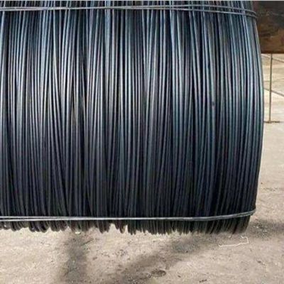 Ms Barre de fil en acier au carbone SAE1008 SAE1006 Q215 Q235 6,5 mm 7,0 mm Fil électrique Fil de fer