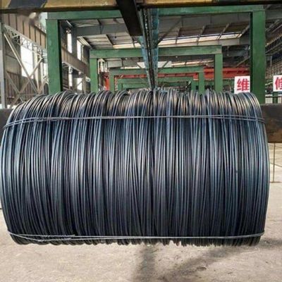 Ms Barre de fil en acier au carbone SAE1008 SAE1006 Q215 Q235 6,5 mm 7,0 mm Fil électrique Fil de fer