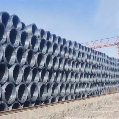 US 1/kg échantillons fil noir d'acier doux/fil de fer à faible teneur en carbone de 5,5 mm et 6 mm/fil d'acier laminé à chaud