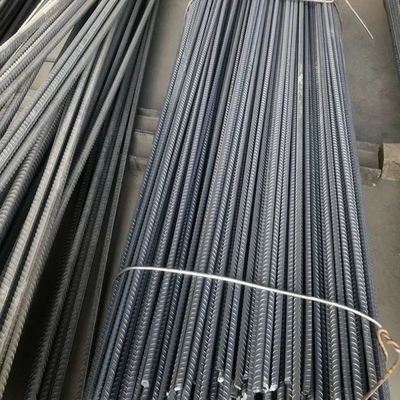6 mm-50 mm Barre d'acier déformée en acier rétréci Barre de fer en acier pour la construction HRB400E HRB500E