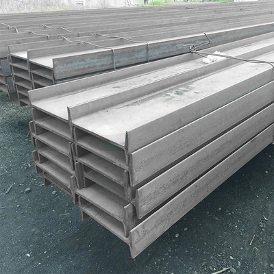 ASTM A36 profilé en acier galvanisé laminé à chaud soudé I-beam pour les applications industrielles