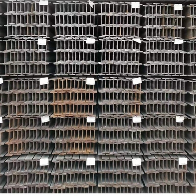 Acier à faisceau structural H-faisceaux en acier au carbone laminé à chaud en fer de 100 à 900 mm pour la construction