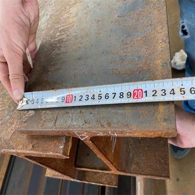 H poutres 100-900 mm Grade Ss400 pour les matériaux de construction structurels ASTM A36 acier