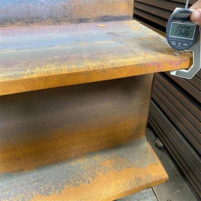 Faisceaux H d'acier laminé à chaud à large bride avec technologie avancée