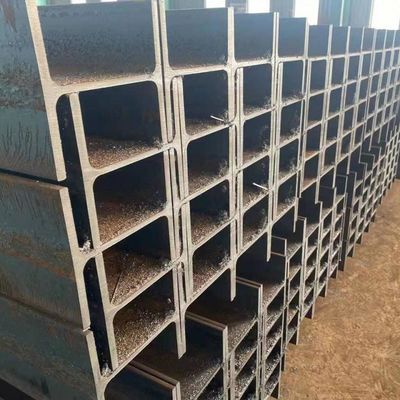 6m longueur H faisceau ASTM A36 A992 soudage à chaud universal pour le support de bâtiment en acier