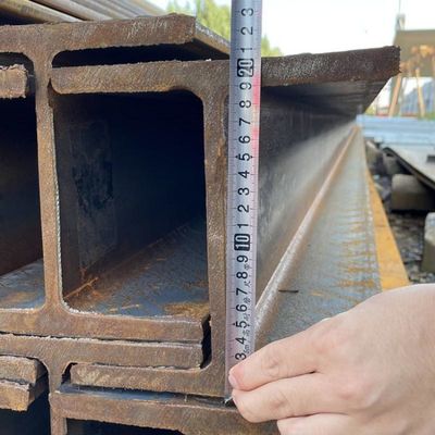 Certifié RoHS Q235 Colonne d'acier laminée à chaud Hbeam Mur de soutènement de jardin préfabriqué