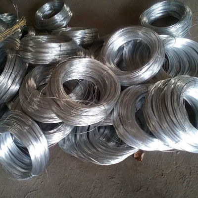 SAE 1008/1006 fil d'acier galvanisé à chaud à 14 mm ASTM 0,3 mm-6,5 mm pour l'emballage