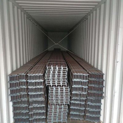 ASTM A36 JIS Faisceau H galvanisé laminé à chaud soudé S235jr Structural Steel I-Beam Ss400 U Faisceaux pour la construction