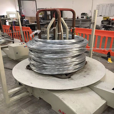 Cable de fil d'acier galvanisé à chaud 6 mm 7 mm Q1 95 AISI avec certification ISO