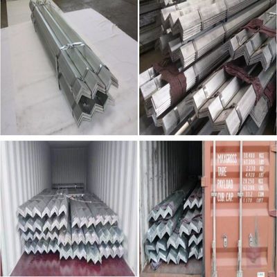 20 à 240 mm ou personnalisé A36 S235jr S275jr S355jr Ss400 St37 St52 Angle en acier non allié