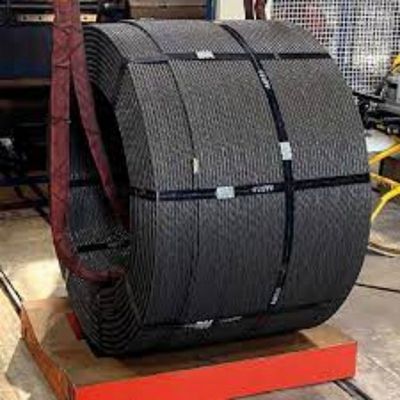 1*7 7*7 1*19 7*19 câble en acier galvanisé avec certification ISO et surface huilée