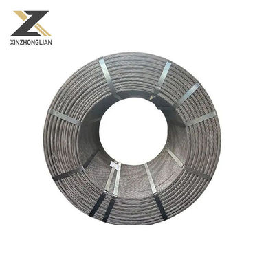 12.7mm PC fil d'acier à faible relâchement fil d'acier 0,5 pouces de diamètre pour la clôture à FOB