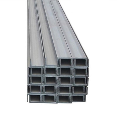 40-550 mm poutre de canal U/C/Z pour support en acier Ss400 A36 Q195 Q235 Q345 Q355 St37 S235jr