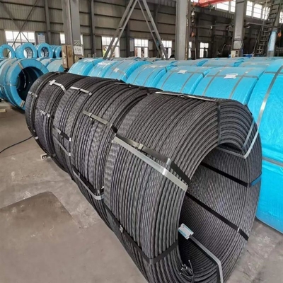 Fils de fil en acier galvanisé à fils ronds 6X37 FC/6X37 Iws/6X37 Iwr de qualité acier inoxydable
