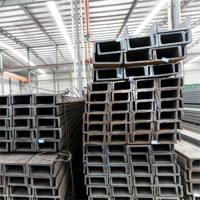 Surface plate ou galvanisée 50-400 mm A36/Q235/S235JR/SS400 U Channel C Channel Steel