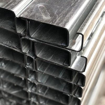 Tailles de canaux en acier galvanisé ZC avec surface de laminage à chaud